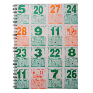 Cuaderno Singapur-21 JUL 2019: Papel del calendario chino v