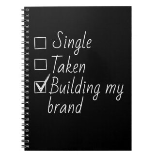 Cuaderno Single Taken Checklist Style Motivational Quote  N
