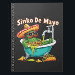 Cuaderno Sinko de Mayo"Funny Cinco de Mayo Cactus<br><div class="desc">Cañón Cinco de Mayo,  juego de palabras divertido,  chiste de lavabo de bañera,  humor mexicano-americano,  amante del nacho,  chiste fiesta,  fiesta de fiesta,  vacaciones de bebida,  hilarante juego de palabras mexicano,  diversión festiva</div>