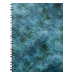 Cuaderno Sinopsis de mármol verde Verde azulado de Aqua Bl