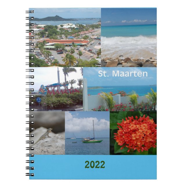 Cuaderno Sint Maarten - St. Martin (Frente)
