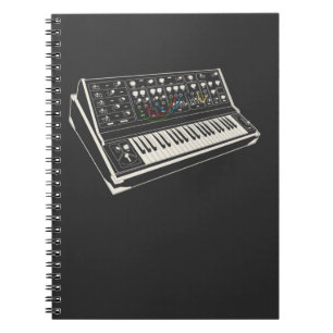 Cuaderno Sintetizador modular Análogo Retro Música Electrón