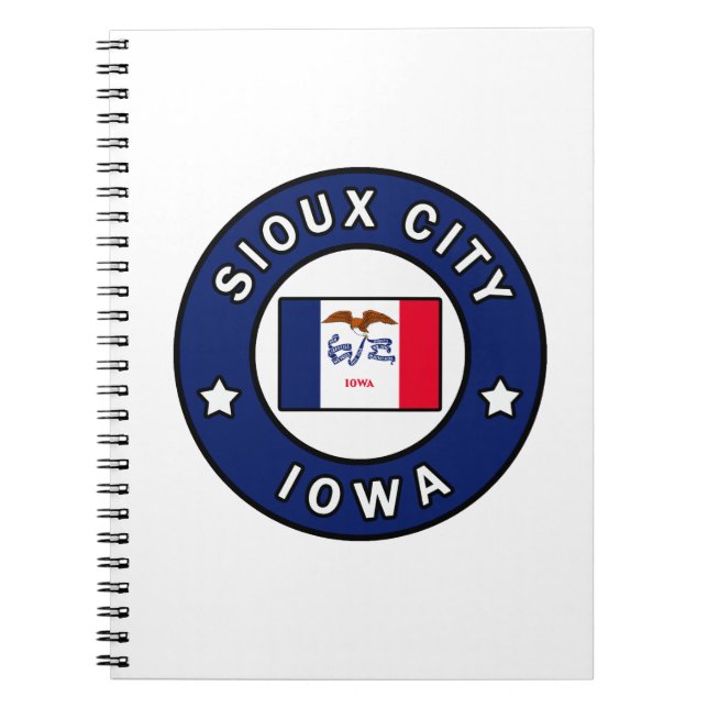 Cuaderno Sioux City Iowa (Frente)