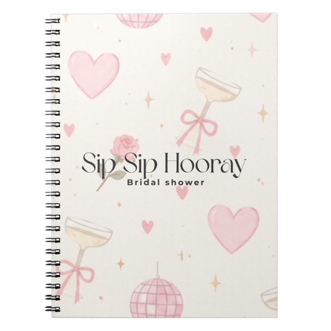 Cuaderno Sip Sip hooray (Frente)