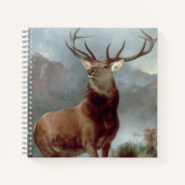 Cuaderno Sir Edwin Landseer | Monarca del Glen, 1851 (Anverso)