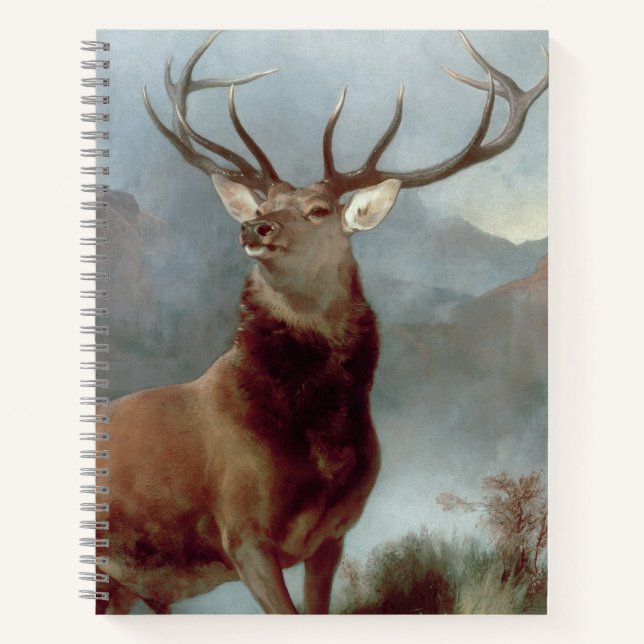 Cuaderno Sir Edwin Landseer | Monarca del Glen, 1851 (Anverso)