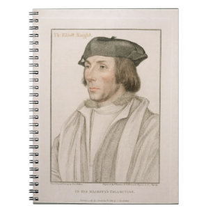 Cuaderno Sir Thomas Elyot (c.1490-1546) grabado por Frances