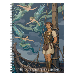 Cuaderno Siren Song Over Stormy Seas
