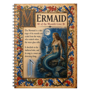 Cuaderno Sirena, Arte de Bestiario Medieval