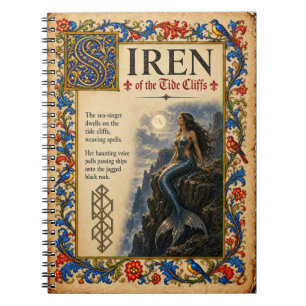 Cuaderno Sirena, Arte de Bestiario Medieval