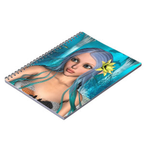 Cuaderno Sirena Azul