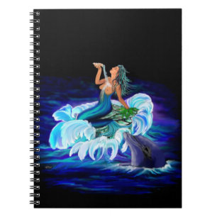 Cuaderno Sirena con delfín