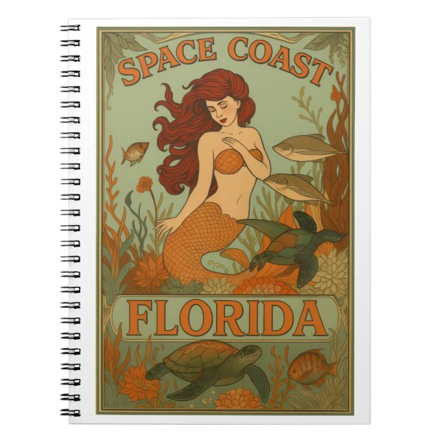 Cuaderno Sirena de Florida  (Frente)