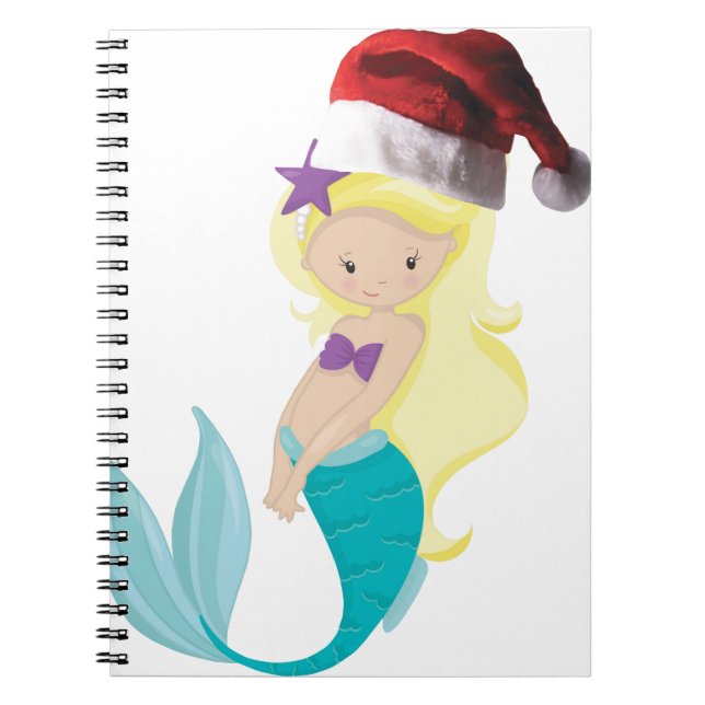 Cuaderno Sirena de navidades (Frente)