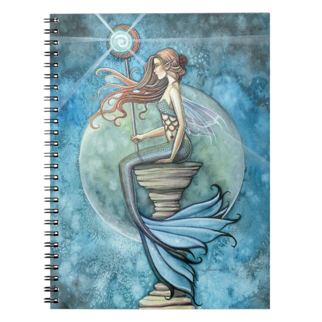 Cuaderno Sirena Hermosa y Luna (Frente)
