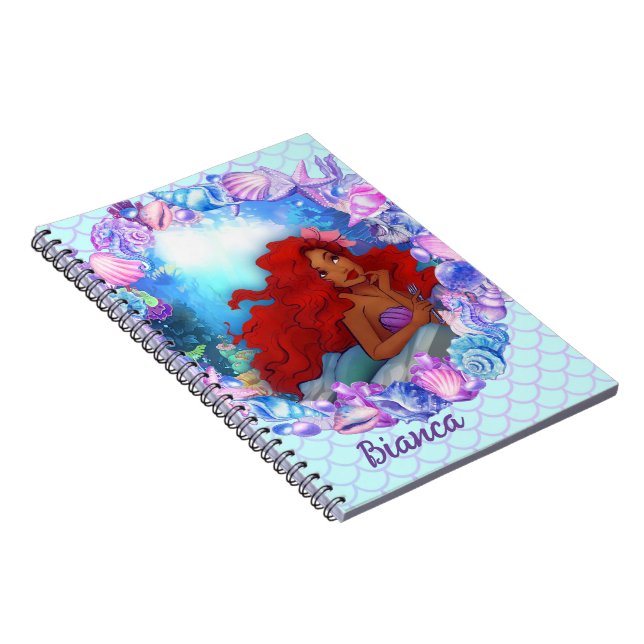Cuaderno Sirena negra (Lado Derecho)