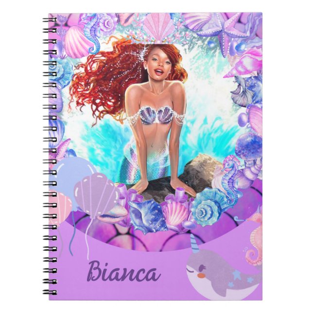 Cuaderno Sirena negra (Frente)