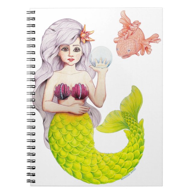 Cuaderno Sirena y amiga (Frente)