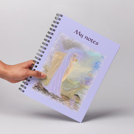 Cuaderno Sirenita de neón-haitiana