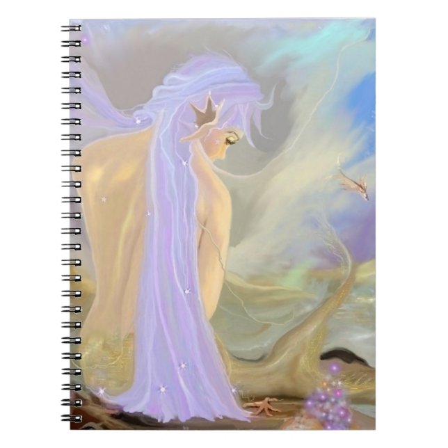 Cuaderno Sirenita de neón-haitiana (Frente)