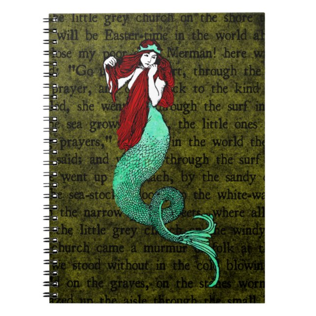Cuaderno Sirenita vintage (Frente)