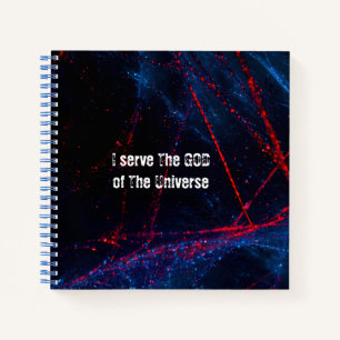 Cuaderno Sirvo al Dios del universo