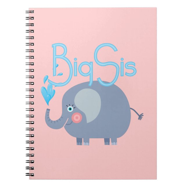 Cuaderno SIS grande del elefante (Frente)