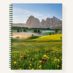 Cuaderno Siser Alm, Alpes Dolomitas, Italia
