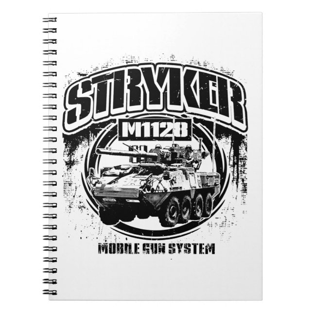 Cuaderno Sistema móvil de pistolas M1128 Stryker (Frente)