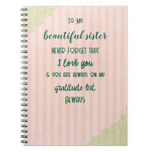 Cuaderno Sister Gratitude