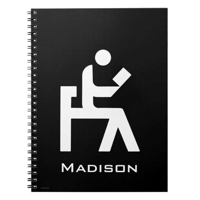 Cuaderno Sitio de lectura de la biblioteca (Frente)