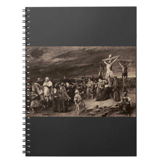 Cuaderno Sitio Golgotha y Jesús de Munkacsy (Frente)