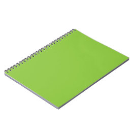 Cuaderno Sitio web con fondo verde y borde blanco