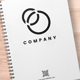 Cuaderno Sitio Web de código QR para el análisis de negocio