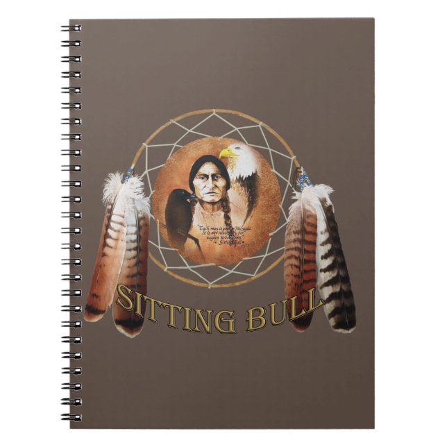 Cuaderno Sitting Bull Dreamcatcher (Frente)
