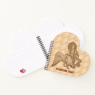Cuaderno Sitting Mermaid Beige