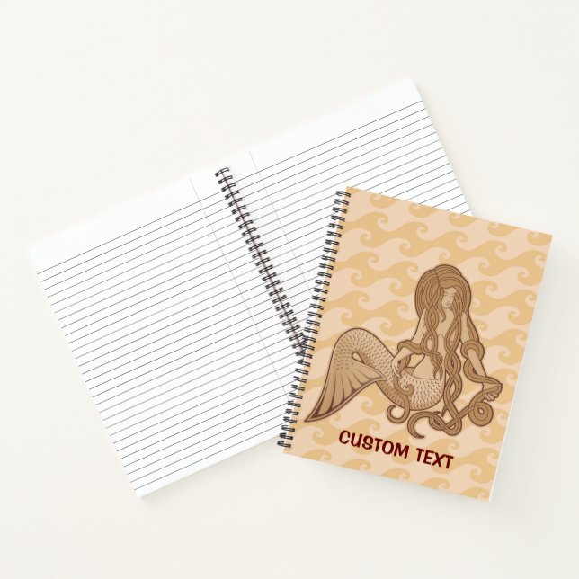 Cuaderno Sitting Mermaid Beige (Interior)