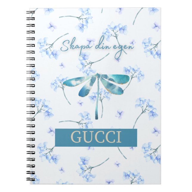 Cuaderno Skapa din egen Gucci: Spiral Journal/Notebook (Frente)