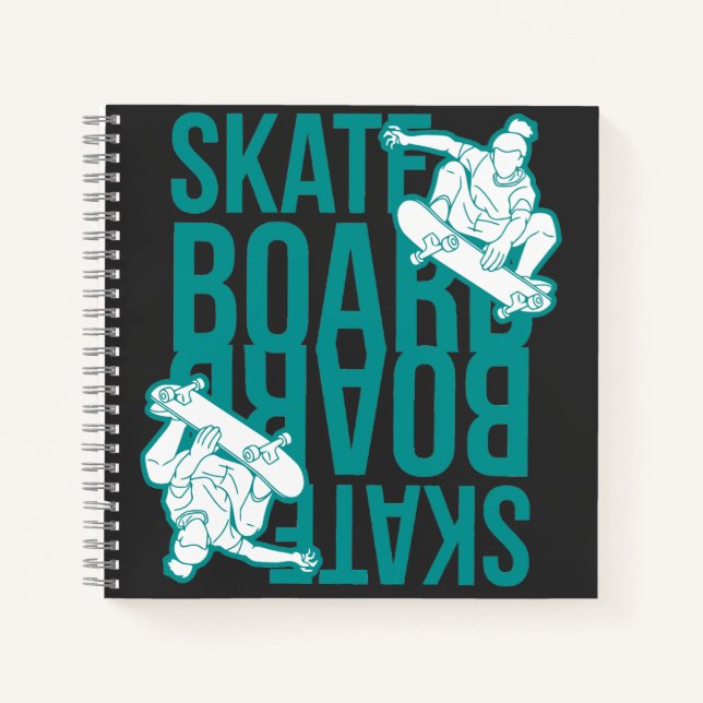 Cuaderno skateboard  (Anverso)