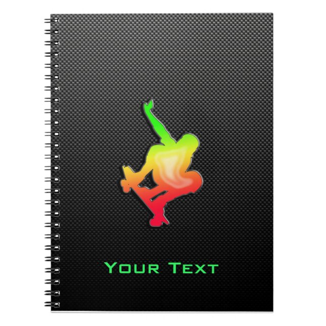 Cuaderno Skateboarding liso (Frente)