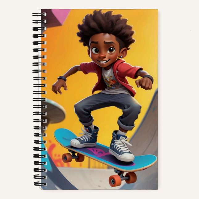 Cuaderno Skater Boy (Anverso)