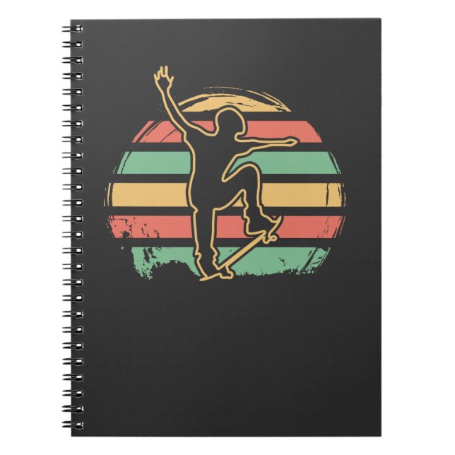 Cuaderno Skater Retro (Frente)