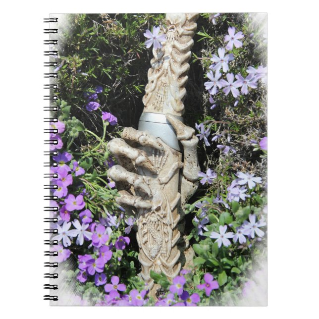 Cuaderno Skelethand Gothic / Notebook (Frente)