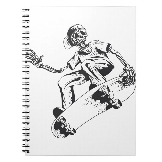 Cuaderno Skeleton de skeleton Trending Skeleton (Frente)