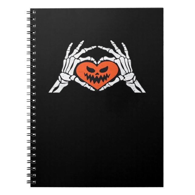 Cuaderno Skeleton entrega un espeluznante clásico del coraz (Frente)