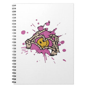 Cuaderno Skeleton Hand Heart Show Classic