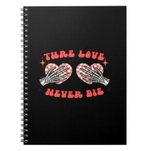 Cuaderno Skeleton Hands Heart Design Classic