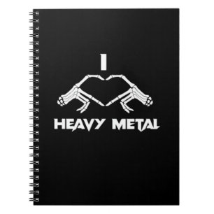 Cuaderno Skeleton Hands Heart - Halloween divertida
