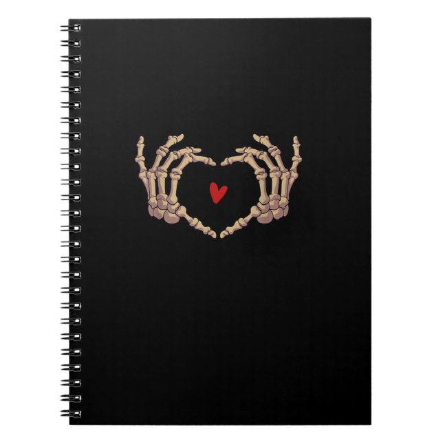 Cuaderno Skeleton Hands Women Skeleton Hands Halloween (Frente)