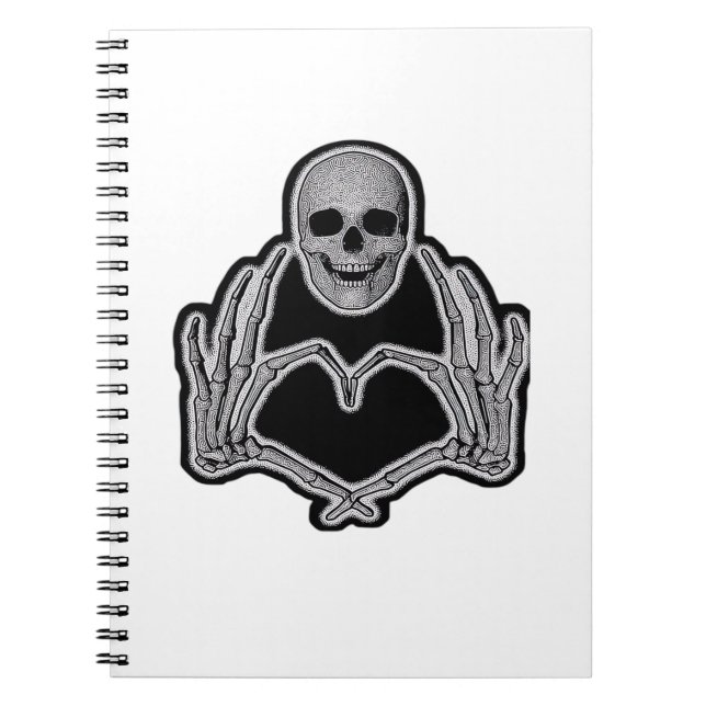Cuaderno Skeleton Heart Hands Classic (Frente)